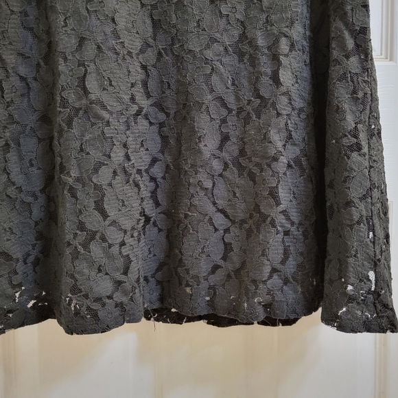 Xhilaration Black Lace Dress- Size Medium - Picture 6 of 8